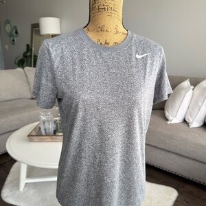 Nike Heather Gray Sports Tee